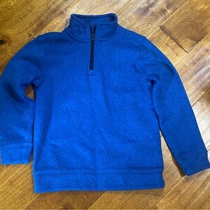 Youth 6-7 Boys Old Navy Royal Blue Navy Sweater Pullover Half Zip